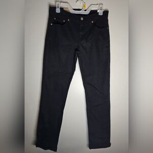 Levi's Boyfriend Jeans Color: Black Size: 27x 30